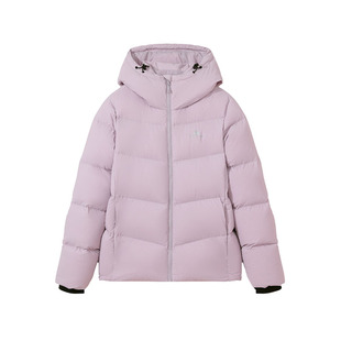 拓路者【雪豹女款】鹅绒服女冬季潮流时尚百搭户外保暖连帽羽绒