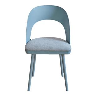 餐椅家用加厚靠背塑料椅子现代简约休闲坐垫椅轻奢高级餐厅餐桌椅