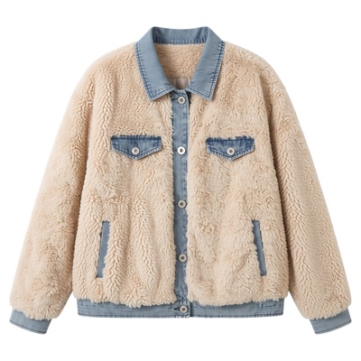 班尼路宽松休闲外套女