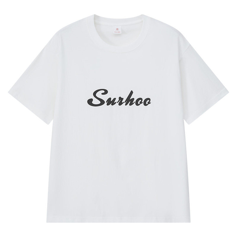【所有姐姐的衣橱直播间】尚乎SURHOO潮牌T恤+潮牌撞色T +格子裤