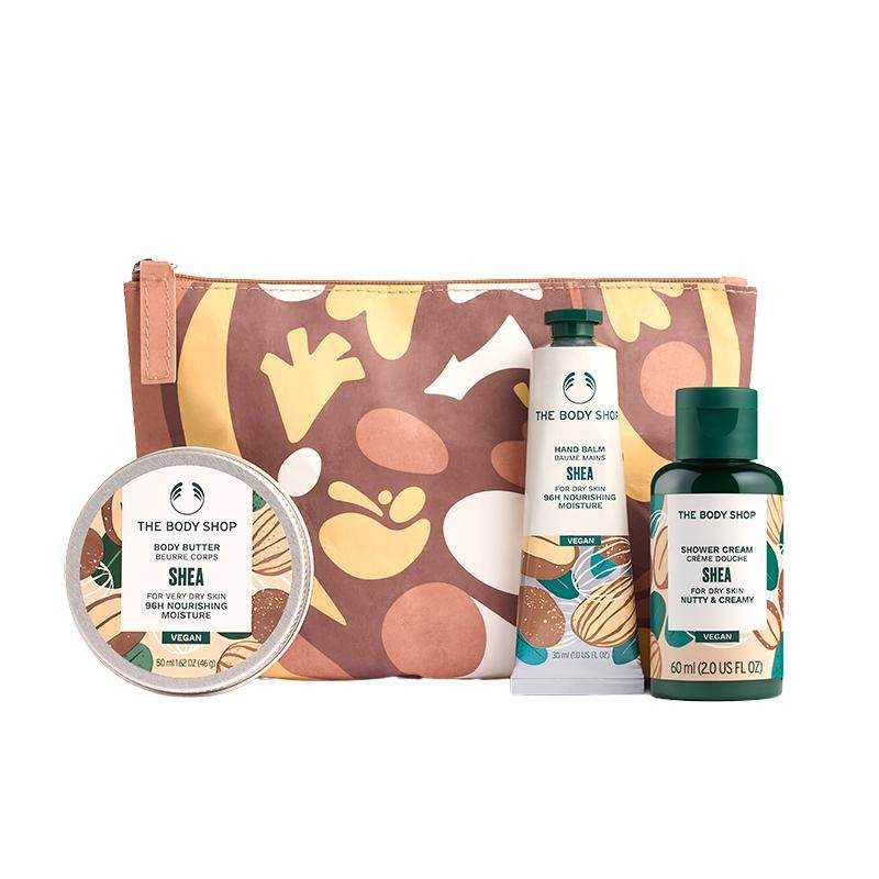 【送礼臻选】The Body Shop乳木果身体护理套装礼盒滋润保湿