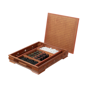 云子围棋实木棋盘桌套装多功能