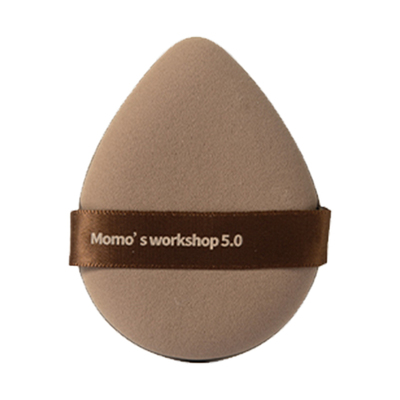 毛吉吉粉扑气垫Momo's Workshop不吃粉干湿三角植绒tatami粉扑