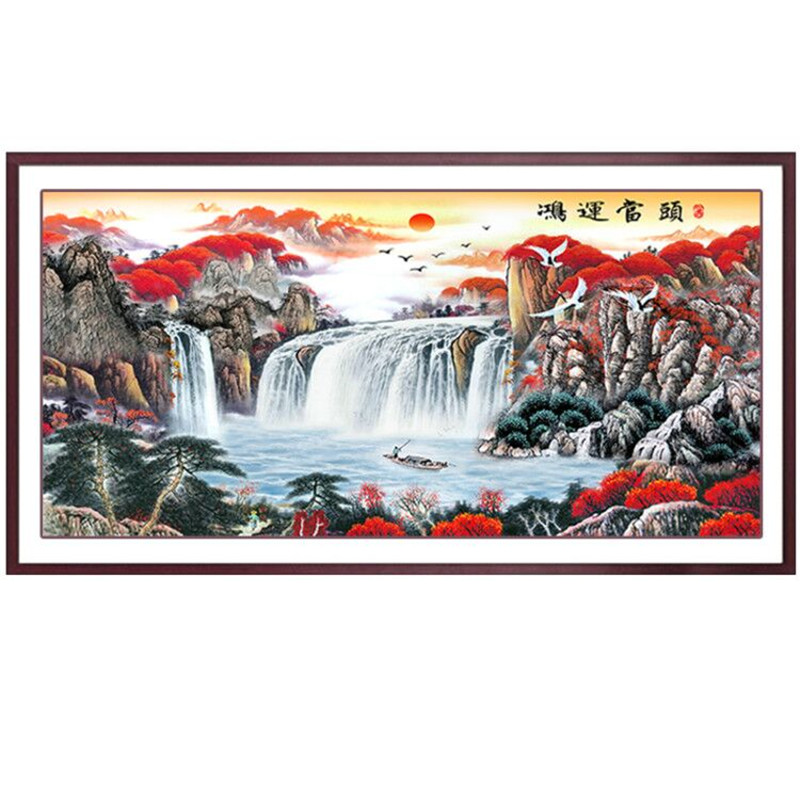 石墨烯碳晶墙暖壁画家用节能省电取暖器壁挂式2000W电暖画电热板