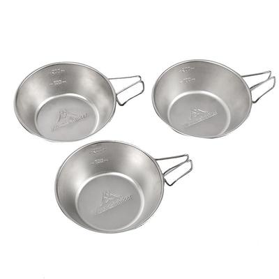 山之客不锈钢雪拉碗套装