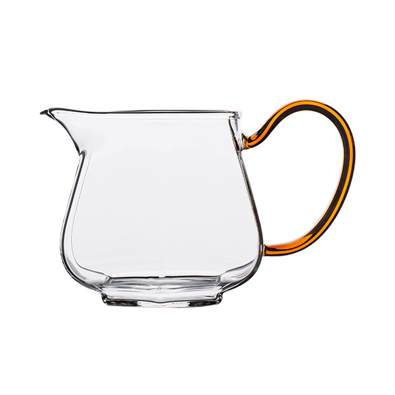 鑫凤祥茶具旗舰店六角公杯耐热玻璃公道杯功夫茶具配件分茶器过滤
