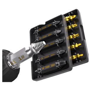 断丝取出器螺丝断头取出万能滑丝滑牙锥丝攻取丝器生锈滑丝倒丝器