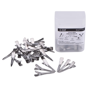 不锈钢定位夹美发纹理烫分区夹子烫发工具鸭嘴夹钢夹发型用品神器