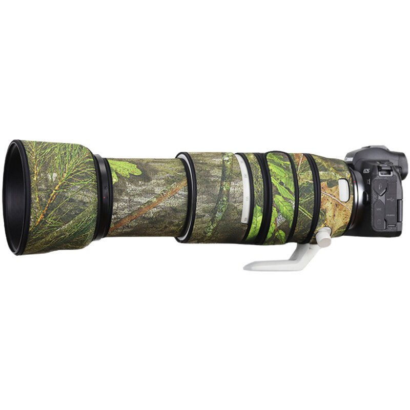 适用佳能RF100-500mmF4.5L IS USM镜头迷彩炮衣100500保护套贴纸