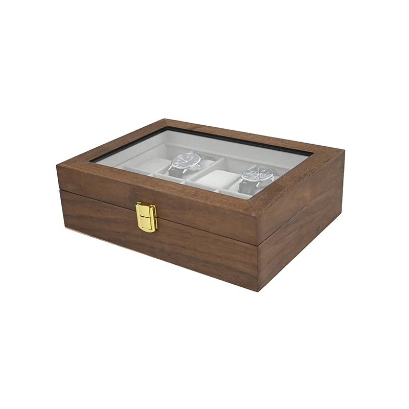 新款现货2361020收纳盒位12木质手表手表木盒复古展示盒家居