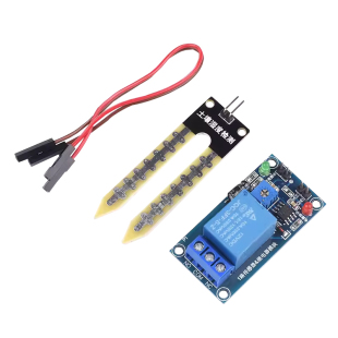 电容式 土壤湿度传感器模块 土壤湿度检测模块 湿度传感器继电器