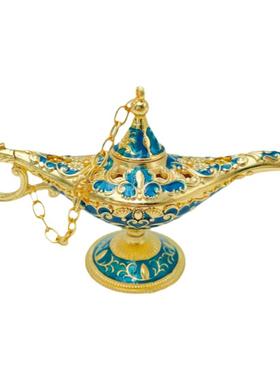 阿拉丁神灯家居摆件装饰金属材质