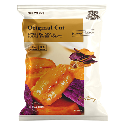 莱纳红薯紫薯片90g蜂蜜味番薯干