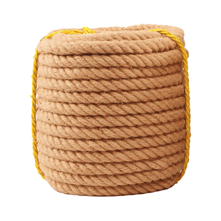 粗麻绳绳子麻绳装饰品细麻绳装饰绳子手工编织捆绑绳晾衣绳拔河绳