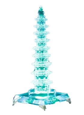 文昌塔白水晶十三层九层