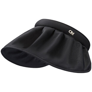 ohsunny官方防晒帽子女遮阳防紫外线空顶大帽檐黑胶贝壳帽