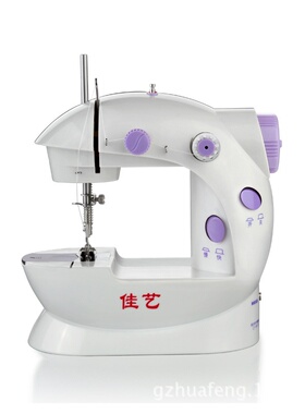 佳艺FHSM-202D产品跑江湖家用缝纫机迷你便携式家用缝纫机