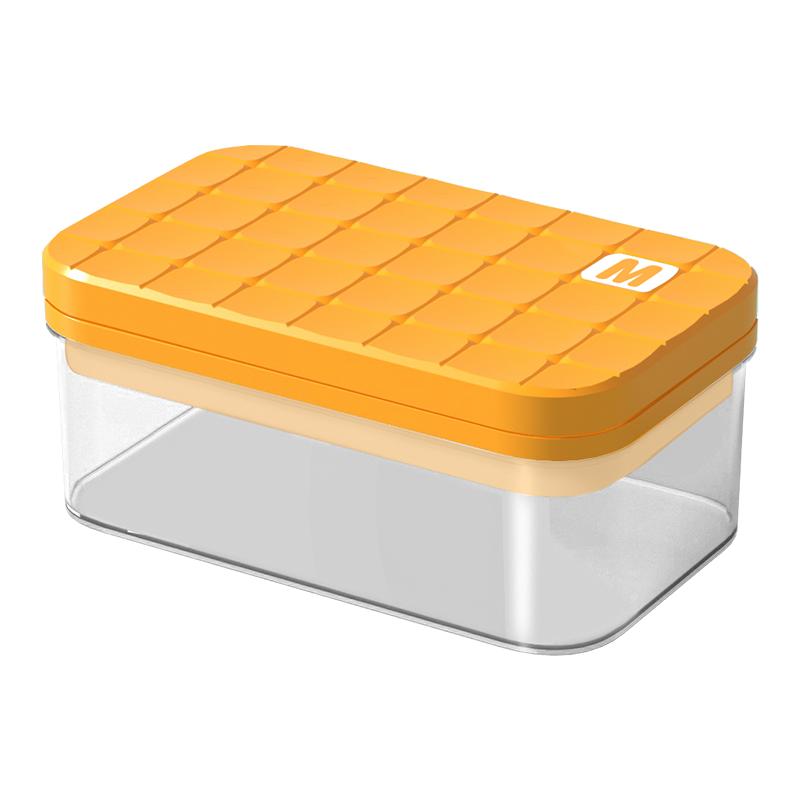 冰块模具大容量家用食品级非硅胶按压冰格冻冰块储存冰箱制冰模具