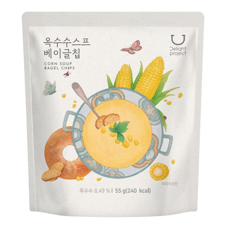 韩国oliveyoung贝果限定低卡零食