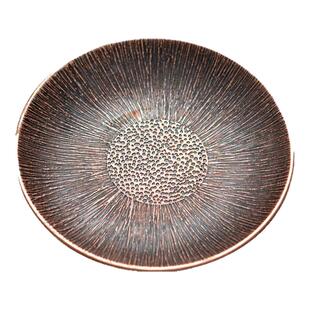 日式杯垫合金杯托茶碟茶托仿古禅风茶杯垫隔热垫功夫茶具茶道配件