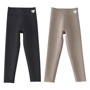 2025新款冬季鲨鱼裤女童加绒儿童打底裤薄绒外穿运动瑜伽保暖裤子