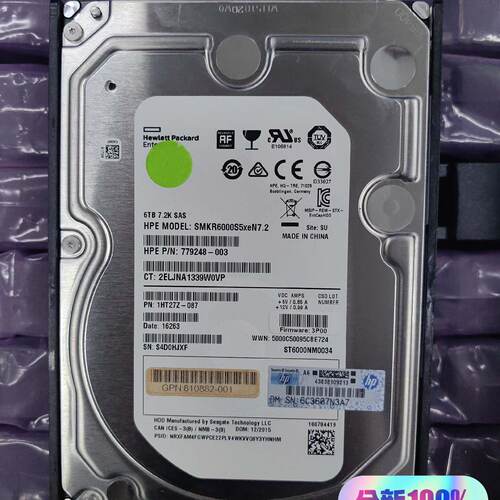 【请询价】原装 6T 6T ST6000NM0034 3.5寸 7.