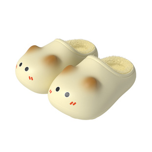 chedoir猜岛猫咪防水棉拖鞋女款冬季包跟可爱ins居家毛绒学生外穿