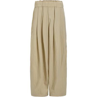 本来BENLAI女士凉感阔腿裤夏季新款宽松垂感休闲裤BNS650034