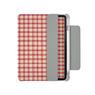 Ufology原创红色格纹适用ipadair6保护壳pro11寸平板mini6保护套air4/5磁吸全包air3笔槽13寸苹果7/8/9/10代