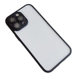 PC马卡龙边框壳适用iphone15promax手机壳真裸机感防摔苹果14plus保护壳13超薄新款简约TPU角套保护套小清新