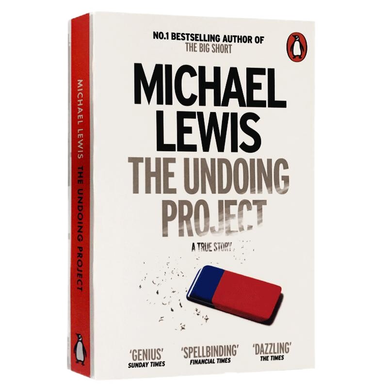 思维的发现 英文原版 The Undoing Project 关于决策与判断的科学 思考快与慢前传 经济学的起源与发展 英文版进口书正版