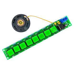 伍陆电子NE555电子琴DIY焊接套件八音符趣味制作电路板实训练习