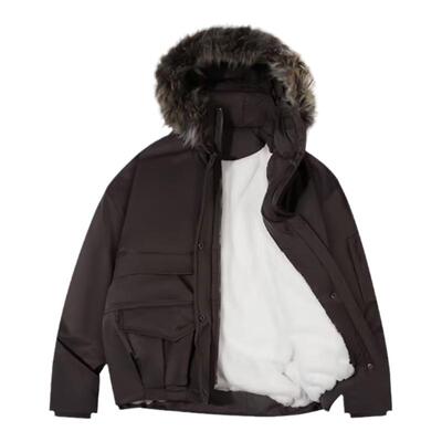 RAPPEYE复古工装羽绒短款派克服