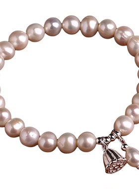 两世欢手链女生高级感轻奢天然淡水珍珠手串本命年转运珠莲蓬礼物