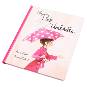 Genevieve Godbout The pink umbrella 粉色小伞 精品绘本 低幼故事绘本友谊 精装 英文原版 3-6岁