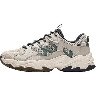 安踏星溯丨轻质厚底休闲鞋男鞋冬季新款百搭潮流软底运动鞋老爹鞋