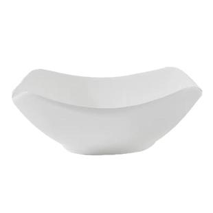 【14.8四只装】四角盘子菜盘家用简约陶瓷翘脚碗凉菜汤碗沙拉碗盘