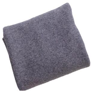 秋冬加厚灰色双面可剥羊毛羊绒顺毛羊毛法兰绒布料大衣衣服面料B