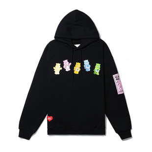 CHOCOOLATE|CareBears联乘女装连帽卫衣彩色小熊刺绣3069XW