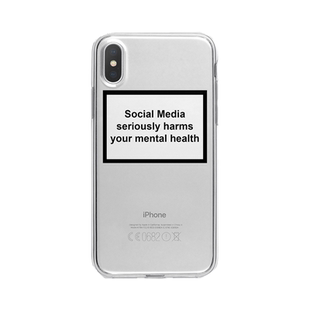 social media远离社交手机壳适用苹果15手机壳iphone17promax男女14款16pro防摔17air透明xr/xs华为安卓可定