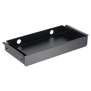 办公桌下抽屉收纳盒冷轧钢隐形暗格办公桌下挂成品抽屉式置物架