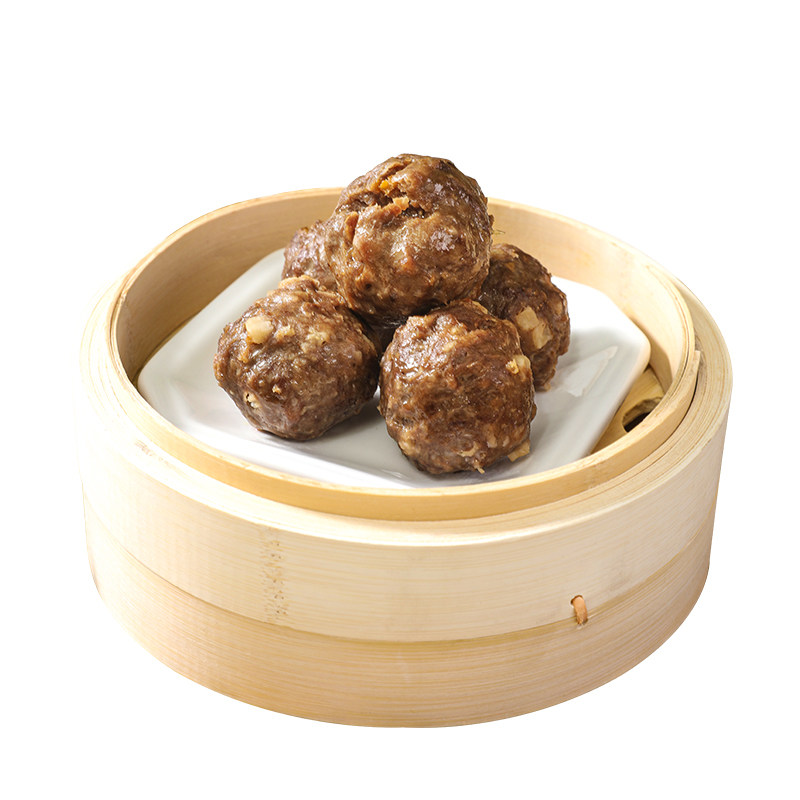 正宗广式高端茶楼马蹄陈皮牛肉球