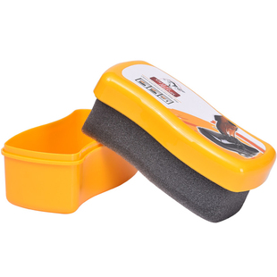 海绵鞋擦无色通用亮光鞋刷去污护理鞋油增亮保养真皮皮鞋擦鞋神器