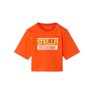 StellaMcCartneylogo印花短T恤