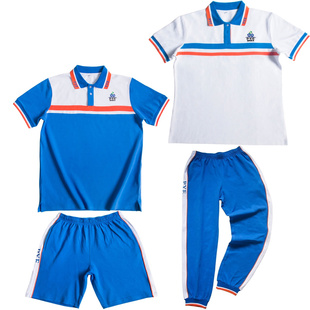 番禺初中校服番禺区新款短袖T恤短裤加厚加绒冬装男女生校服长裤