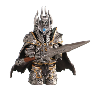 魔兽世界巫妖王冰封王座霜之哀伤第三方积木人仔拼装玩具周边模型