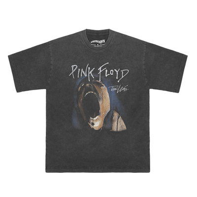 PinkFloyd短袖迷墙前卫摇滚T恤