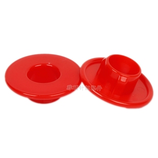 纺织棉纱盖平头纱筒盖子过尾器防刮丝气流纺纱筒帽针织大圆机配件