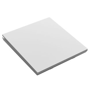 国际电工奶白色磨砂哑光超薄单开双控开关86型插座墙上双联面板