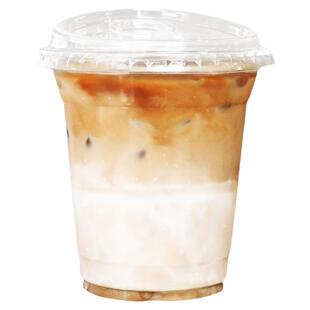 一次性260/350/400/420ml冷饮美式冰咖啡拿铁防漏打包杯定制logo